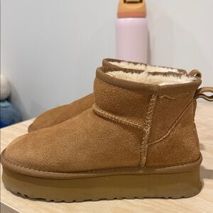 UGG Tan Kids Boots